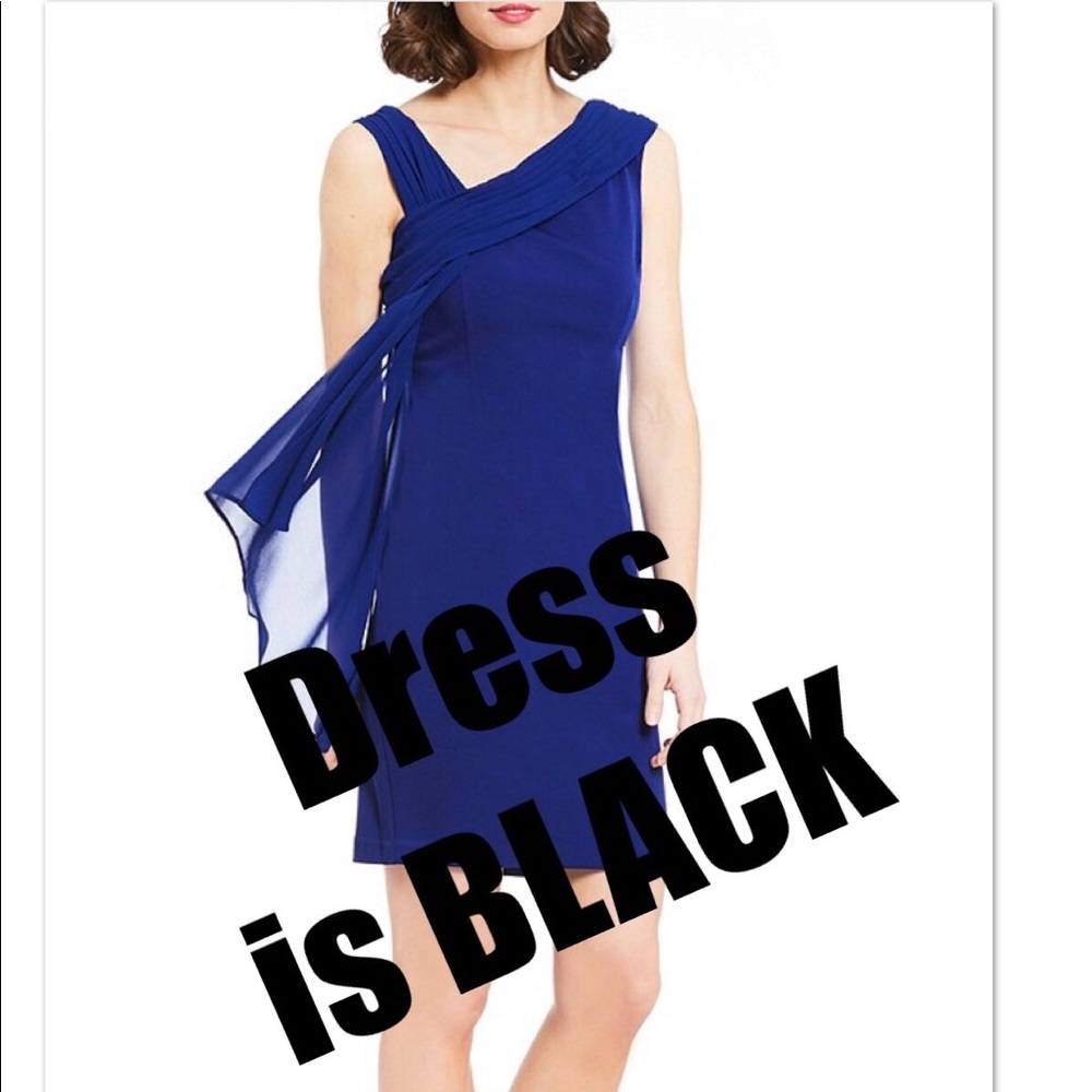 Jessica Howard Asymmetrical Cocktail Dress